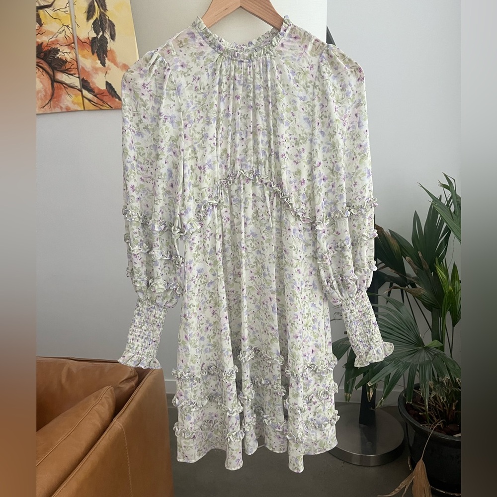 Ever New Rae Ruffled Mini Dress - Picture 3 of 6